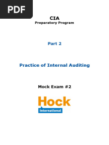 CIiiiiA Part 2 - Mock Exam 2