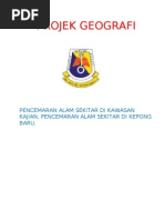 Download Projek Geografi Tingkatan 1 Pencemaran Alam Sekitar by Keong Ck SN62821380 doc pdf