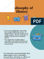 Philosophy of History