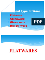 Different Type of Ware
