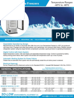 CATÁLOGO TÉCNICO - FREEZER BAIXA TEMPERATURA