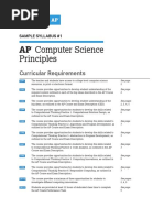 2022 AP Computer Science Principles Student Samples | PDF | Programming |  Computer Program