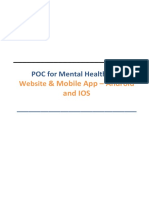 POC Proposal for Mental Health App