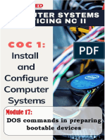DOS Commands for Bootable Devices