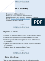 Lecture-11 Ethics and Economy