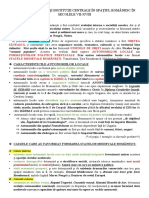 Autonomii Locale Și Instituții Centrale În Spațiul Românesc În Secolele VII-XVIII