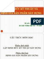 (123doc) Giao Trinh Dinh Muc Ky Thuat Va Dinh Gia San Pham Xay Dung Chuong 1phan Dinh Muc