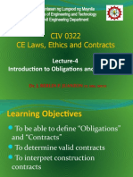 Lecture-4 - Introduction To Contrcts and Obligations