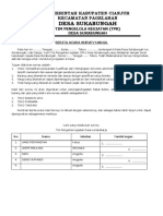 Berita Acara Survey