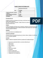 Propuesta Curso Operador Puente Grua 8 Horas