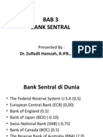 Bank Sentral di Dunia dan Indonesia