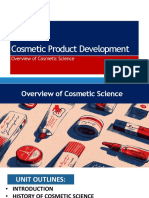 A. Overview of Cosmetic Science