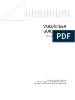 Volunteer Guidebook 2008-09