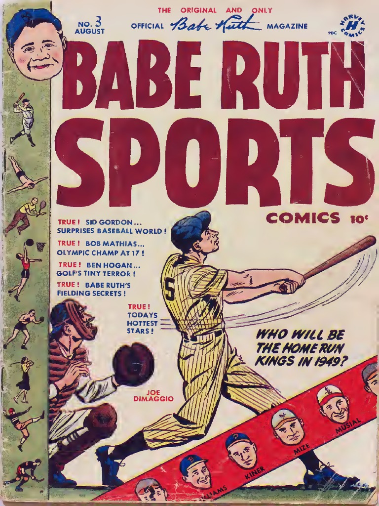 Babe Ruth Sports 003 Harvey1949 Sooth Yoc PDF Sports Sports Rules 