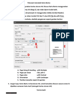 Petunjuk Mencetak Kartu Bantu