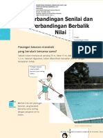 Perbandingan Senilai dan Kolam