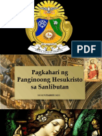SDC Tagalog Mass Christ The King