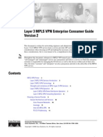 Layer 3 MPLS VPN Enterprise Consumer Guide