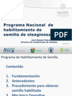 Programa Habilitamiento Oleaginosas 2014 Chiapas