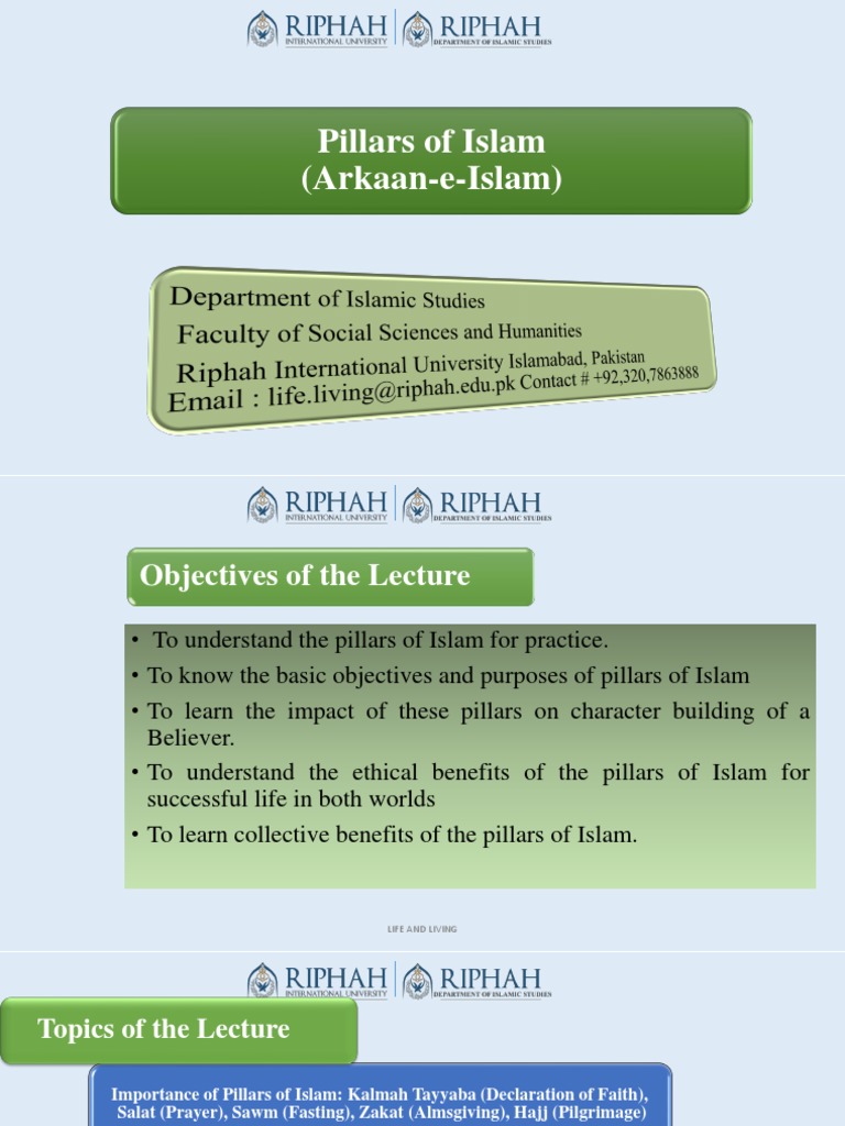 Understanding the Five Pillars of Islam | PDF | Abrahamic Religions ...