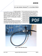 C S I 3 2 1 S I 3 2 2 P Slic W&G Pcm-4: Onnecting THE X AND X RO ® TO THE