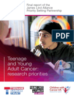 Teenage and Young Adult Cancer