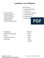 Cara Membuat Coto Makasar