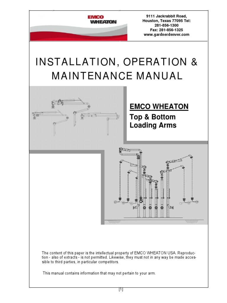 Mantenimiento de Brazos de Carga | PDF | Valve | Pipe (Fluid Conveyance)