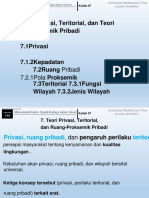 Privasi dan Ruang Pribadi