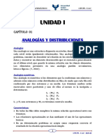 1° Analogías y Distribuciones