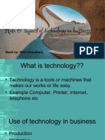 Role & Impact of Technology