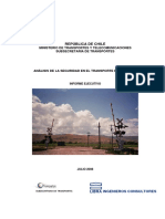 Análisis de la seguridad ferroviaria en Chile