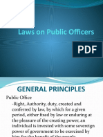 Laws On Public Officers