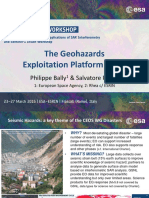 The Geohazards Exploitation Platform (GEP