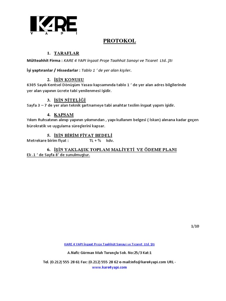 Ön Protokol | PDF