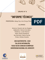 Informe Técnico Final - Trabajo Taller de Integración - FCE, UNNE 2022