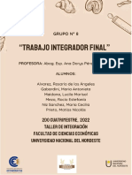 Trabajo Integrador Final - Taller de Integración - FCE, UNNE 2022