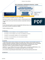 Prova - Estudo Contemporâneo e Transversal Propriedade Intelectual - 51-2023