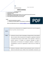 Investigadora Nacional Paz Posconflicto