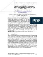 KLASIFIKASI DAN PENGENALAN OBJEK IKAN MENGGUNAKAN ALGORITMA SUPPORT VECTOR MACHINE (SVM