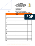 Daftar Hadir Reses Ii Tahun Sidang 2022-2023 Anggota DPRD Provinsi Jawa Barat H. Ridwan Solichin, S.Ip.,M.Si