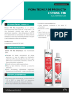 Dowsil 736: Ficha Técnica de Producto