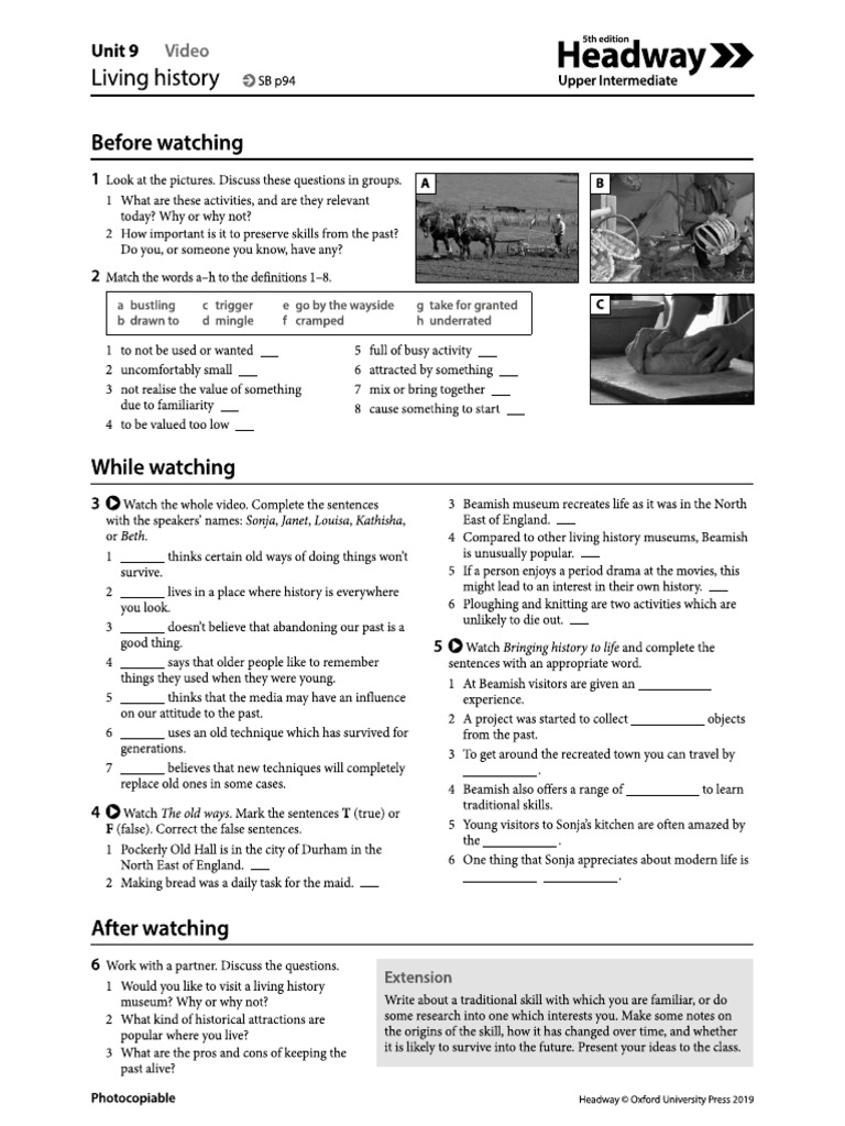 Video Ch. 9 Worksheet | PDF