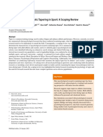 The Psychology of Athletic Tapering in Sport: A Scoping Review