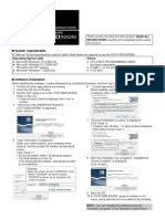 CS-F2100D - Software Instructions