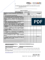 Lista de Cotejo - Febrero - 2021