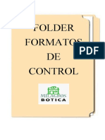 FORMATOS (Folderes)
