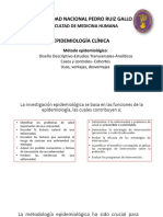 CLASE MÉTODO EPIDEMIOLÓGICO-estudios Descriptivos-Transversales