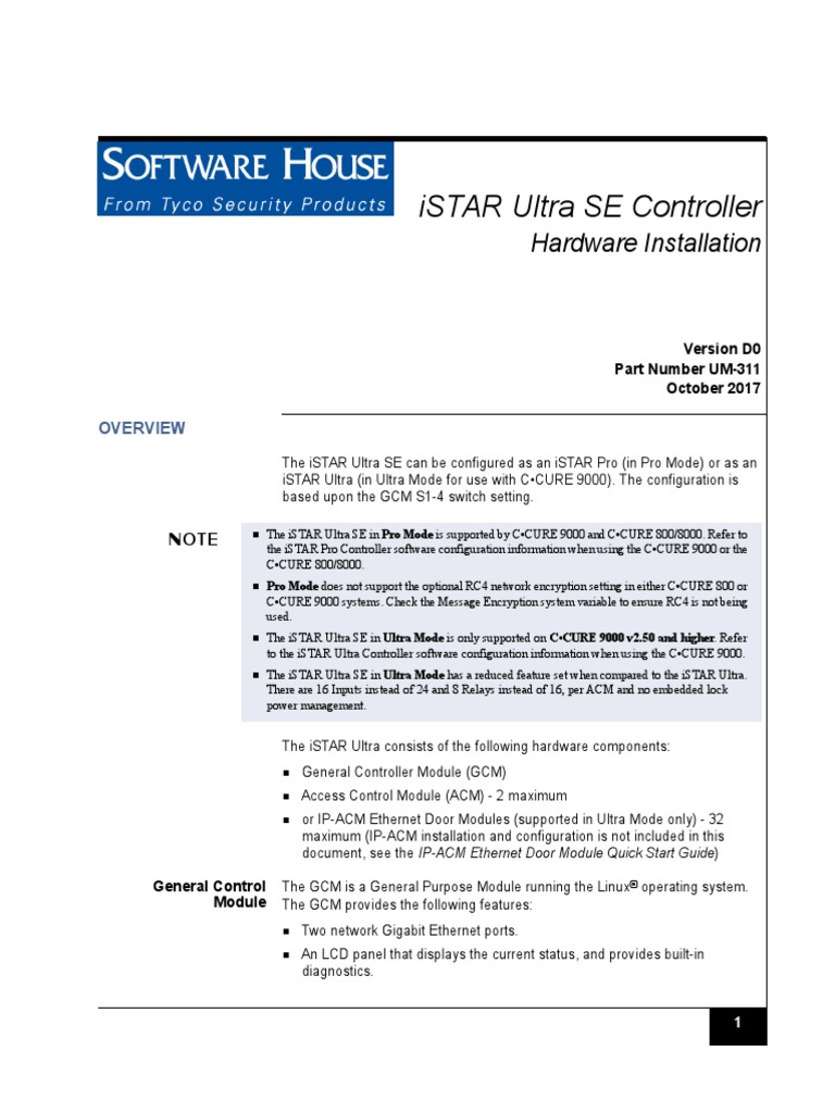 Istar-Ultra-Se HW Install Um-311 rd0 Um LT en | PDF | Electrostatic