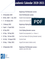 B LOUVAIN01-Academic Calendar 2020-21
